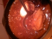 「牛すじカレー」@手作りカレー Hot Spoonの写真