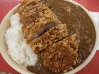 「ロースカレーライス」@大王ラーメンの写真