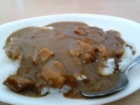 「ミニカレー 200円」@ニ升屋の写真