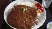 「カツカレー￥800」@ドライブイン 大志辺の写真