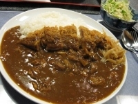 「カツカレーライス￥850」@美味食間 くわ田の写真