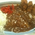 カキフライカレー（50円引き）+大盛（830円+100円）