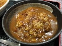 「ミニカレー丼￥290」@美味食間 くわ田の写真