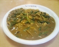 「きのこカレー（400g、4辛）@ほうれん草」@カレーハウスCoCo壱番屋 豊島区西池袋店の写真
