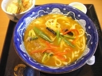 「牛肉と彩り野菜のカレーうどん1312円」@手づくりうどん 味の民芸 葛飾奥戸店の写真