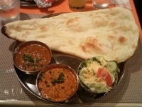 「ディナー 2種類のカレーセット」@タンドールの写真