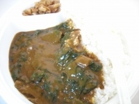 「ほうれん草カレー630円+100円宅配料200円 合計930円」@カレーハウスCoCo壱番屋 JR小岩駅南口店の写真