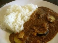 「ナスとベーコンのカレー」@ライオンカレーの写真