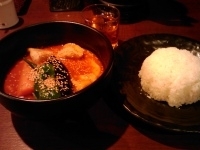 「MoMoと野菜のスープカレー（10ボーガ）」@SHANTi 池袋店の写真