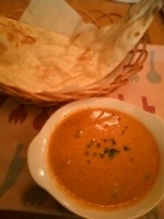 「シーフードカレー・ナン」@カレー&カフェ セラ・ラの写真