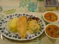 「アンマースペシャル（チキンカレー・ポークカレー）」@スリランカ・カリーの店 アンマーカリヤの写真