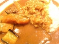 「ビーフとかぼちゃとナスのカレー」@カレーショップ デリーの写真