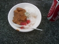 「本格カレー」@栃木グリーンスタジアム売店の写真