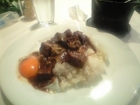「ビーフ茄子玉子のカリー」@カリー食堂 キュリの写真