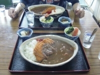 「カツカレー」@あさひや食堂の写真