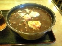 「カレーうどん」@一力庵の写真