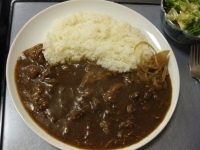 「カレーライス（￥580）」@美味食間 くわ田の写真