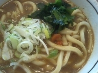 「カレー南蛮うどん+ミニ焼き飯丼（460円+200円）」@山田うどん 貝塚インター店の写真