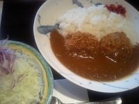 「ひれカツカレーランチ（814円）」@とんかつ かつ伝 小深町店の写真