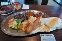 「ティーンカレーセット ホットカレー」@インドカレーのやかた ナーランダの写真