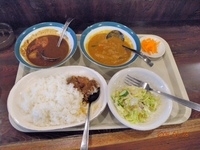 「チキンマサラカレー（ランチセット）」@デリーの写真