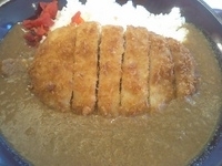 「ポークカツカレー大盛（579円）」@すき家 千葉貝塚店の写真