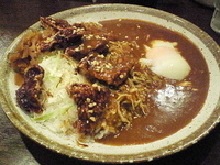 「トンテキ半熟卵カレー 2辛」@カレーハウスCoCo壱番屋 JR亀有駅南口店の写真