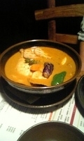 「チキンカレー ココナッツオイル強 ライスS 辛さ ブタス」@Asian Bar RAMAI 横浜スタジアム前店の写真