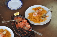 「タンドリーチキン★2辛+ドライカレー★2辛」@Bay&Leaf 横浜の写真