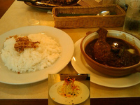 「カシミールカレー@はちはちサラダ」@ロイヤルホスト 西大島店の写真