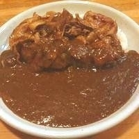 「焼き肉カレー + 30倍辛 （1080円）」@カレーハウス 印度飯屋 那珂店の写真
