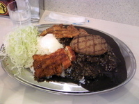 「黒の皇帝」@BIGカレー 米山店の写真