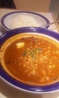 「豆カレー（ルー大掛・辛さ70倍）」@カリーライス専門店 エチオピア 本店の写真