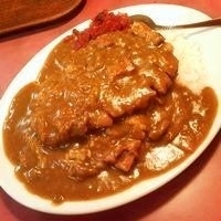 「カツカレー（880円）」@蘆山の写真
