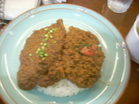 「ドライカレー+牛肉のドライカレー」@MEXICAN&ESNIQUE ラティーノの写真