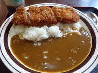 「カツカレー￥900」@食房 つしまの写真