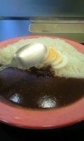 「ノーマルカレー大盛り 茹で玉子 プラス」@そら家 ボンディ 広島店の写真