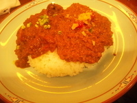 「ドライカレー+牛肉のドライカレー」@MEXICAN&ESNIQUE ラティーノの写真