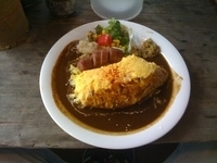 「オムカレー・ソーセジ」@唯我独尊の写真