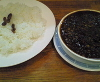 「スモールランチセット(ムングダール・ホットを選択) 850円」@カーナ・ピーナの写真