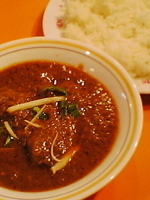 「マトンカレー（￥850）+ライス（￥200）」@ナマステポカラの写真