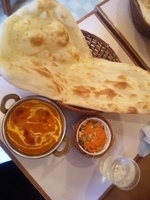 「お気軽セット（バターチキンカレー）￥650」@ビニタ 東陽店の写真