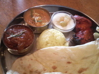 「ミラランチセット」@Indian Restaurant Miraの写真