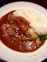 「なすびカレー」@サンマルコ 新大阪駅店の写真