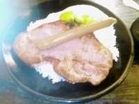 「ベーコンエッグカレー+ソーセージ♪」@ヴィラ・アフガンの写真