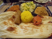 「ランチタイム Eセット￥900」@インド料理 ラム ひたちなか店の写真