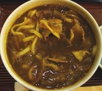 「カレーうどん（税込￥806）」@上州うどん つつじの里店の写真