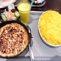 「焼きチーズカレーセット 大盛り」@TIKAの写真