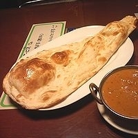 「チキンティッカマサラ（辛さ×4:BUDDHA）・プレーンナン（1」@レストラン ナマステの写真