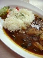 「チキンとほうれん草のカレー」@カレー屋工房の写真